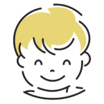 生徒さん(男の子)のイラスト画像