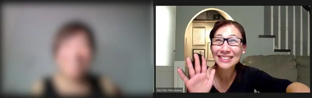 木更津市の大人の英会話個別マンツーマン授業オンラインzoom教室の開催風景の写真